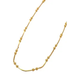 MES BIJOUX Halsketting "Oria" Zilver 925 / 1000 en verguld Best