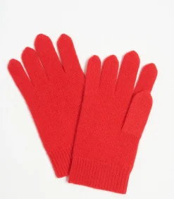 Studio Cashmere8 Handschoenen 4 draads - 100 kasjmier red Sale