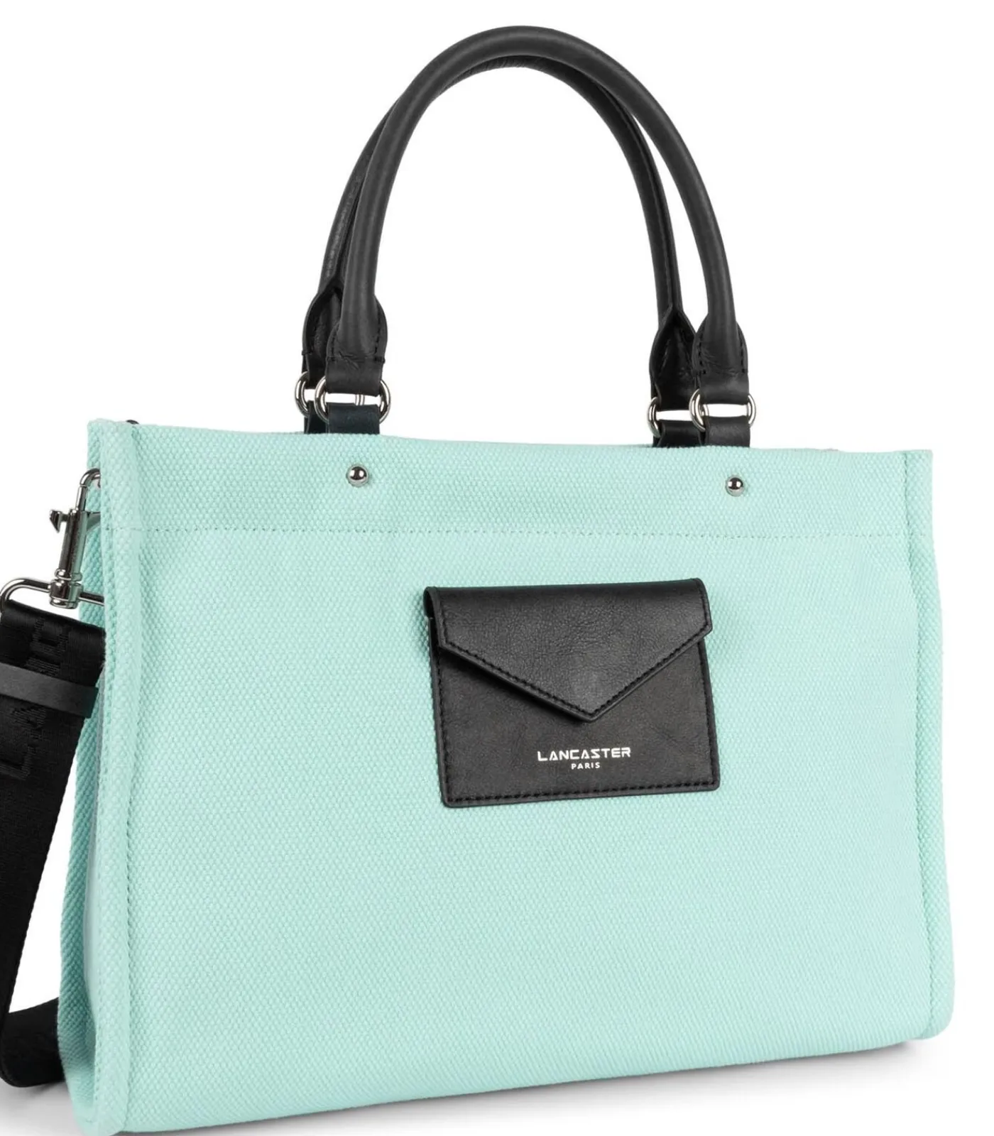 LANCASTER Handtas - Canvas Conscious lightBlue New