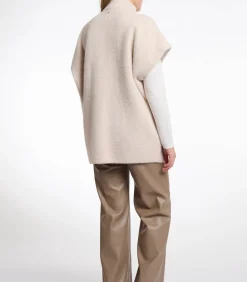 Rino&Pelle Helen cape off-white camel Online
