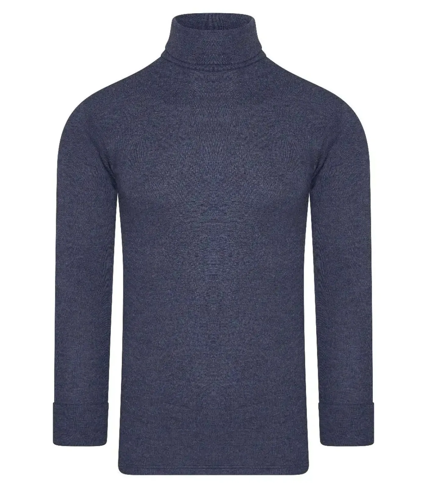 Beeren Heren Thermo Colshirt - Lange mouwen - Warm thermoshirt hoge hals blue Hot