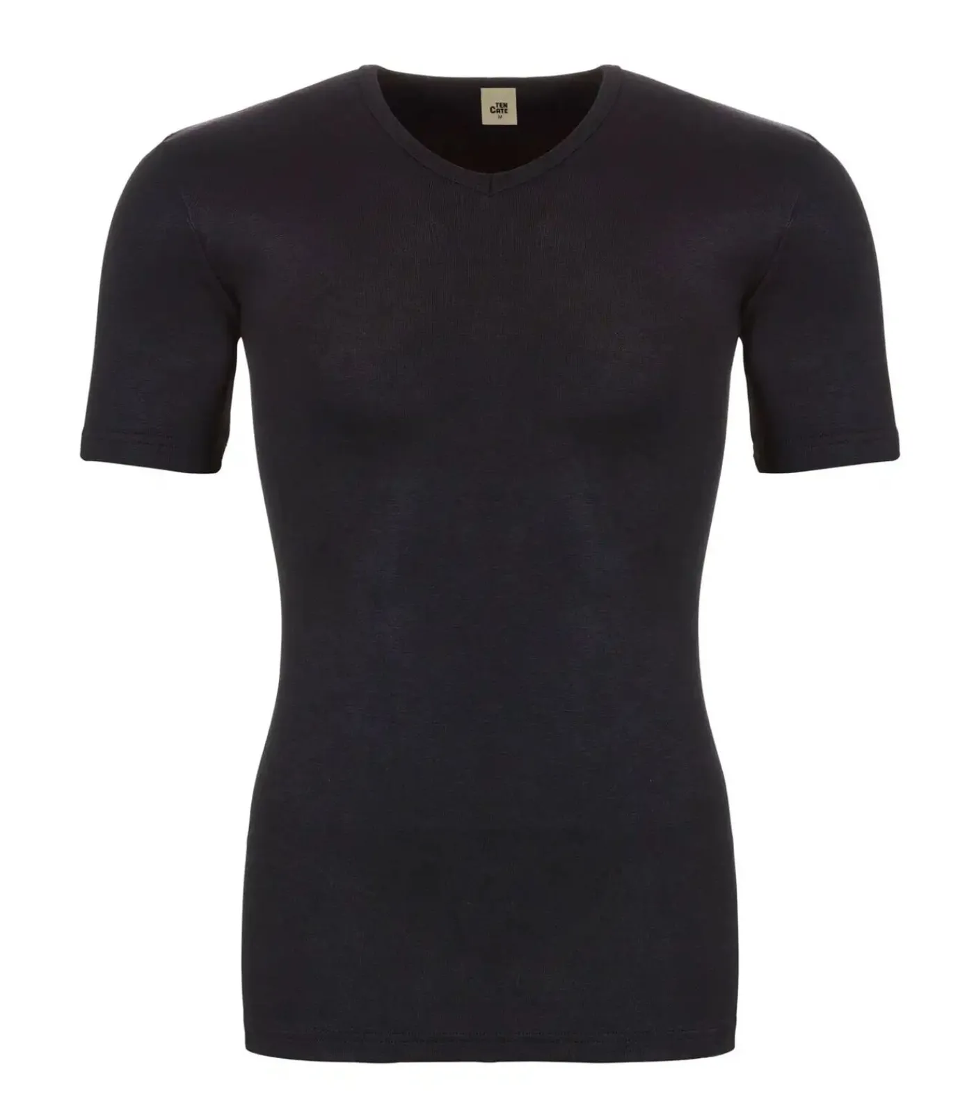 Ten Cate Heren thermo shirt Korte mouw - V-hals - Warm ondershirt met korte mouwen black Online