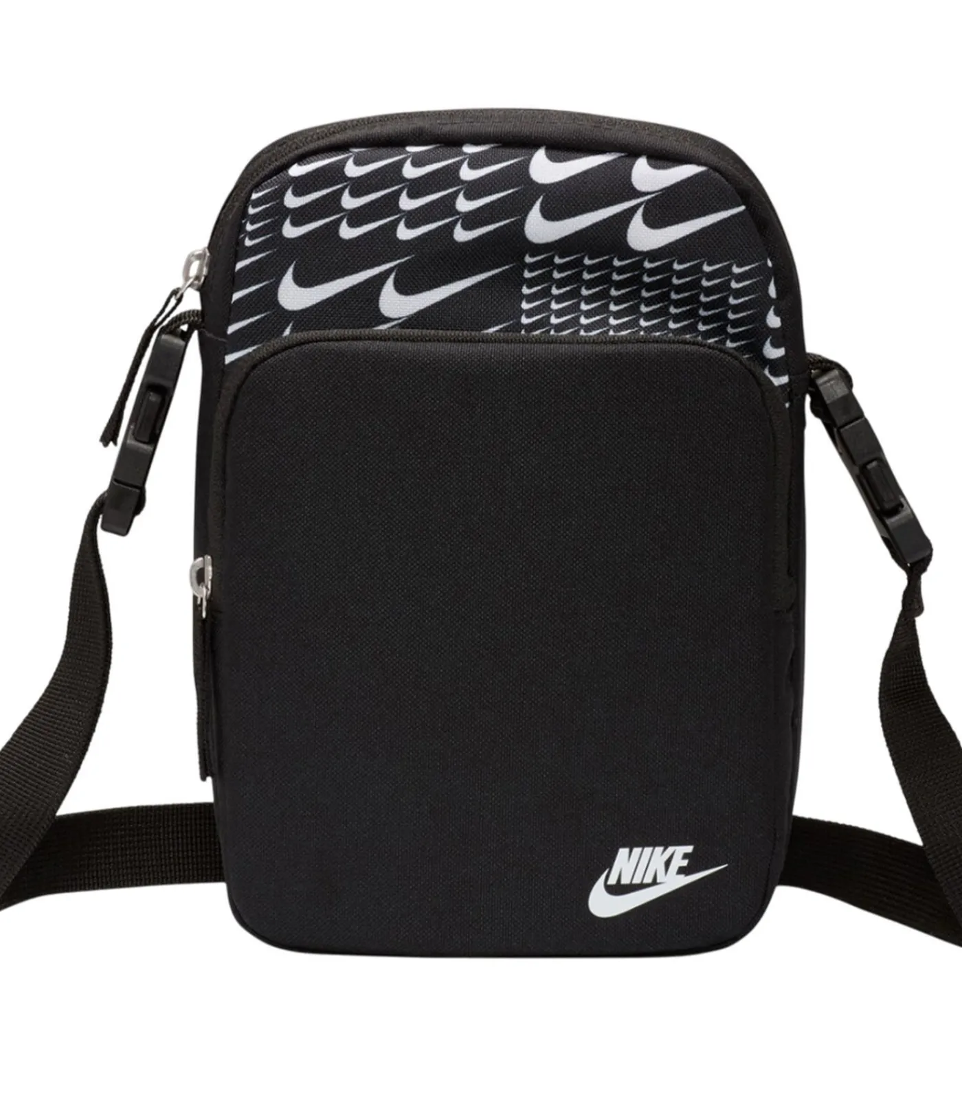 Nike HERITAGE - Crossbody Zak - Zwart black Discount