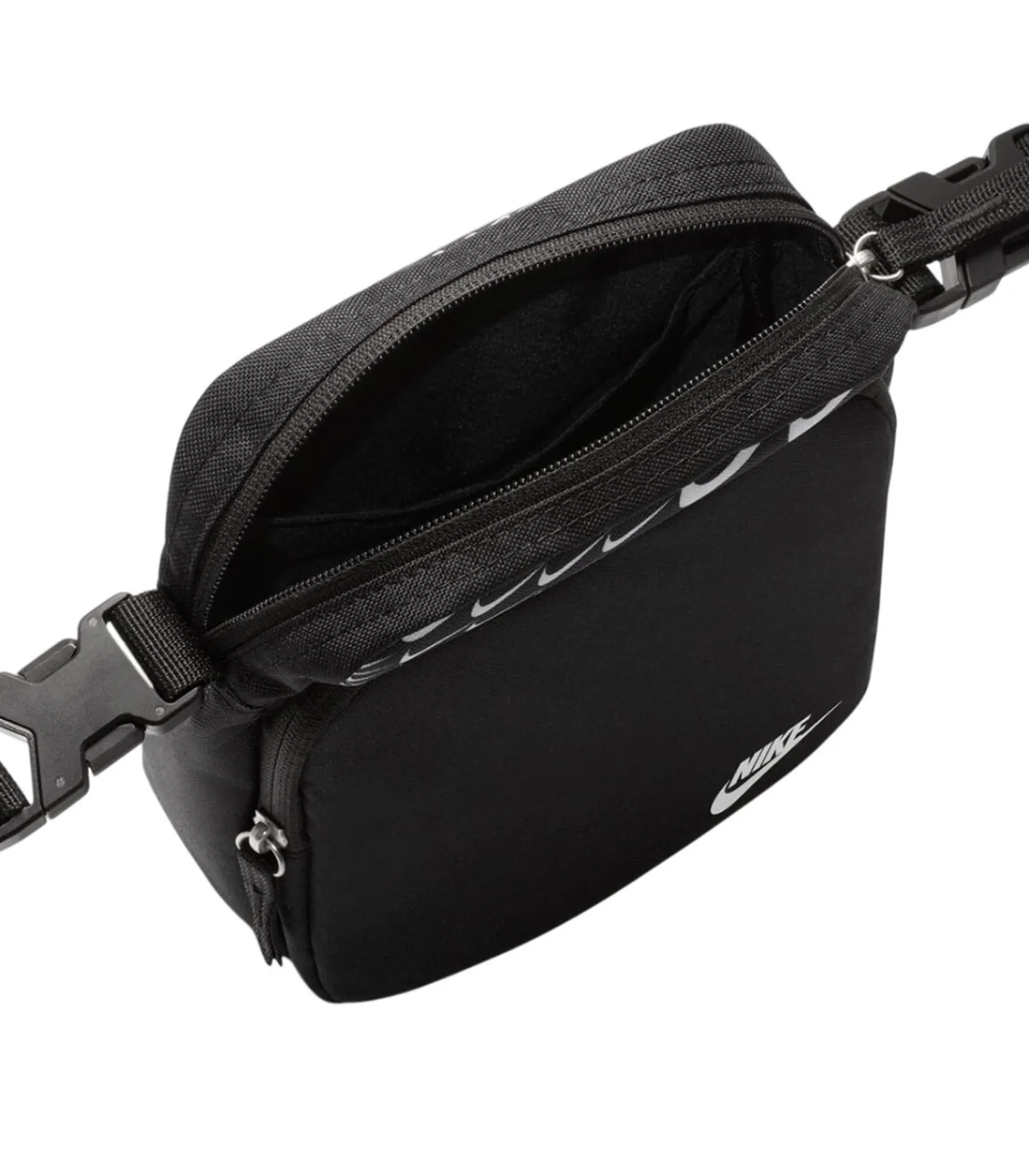 Nike HERITAGE - Crossbody Zak - Zwart black Discount