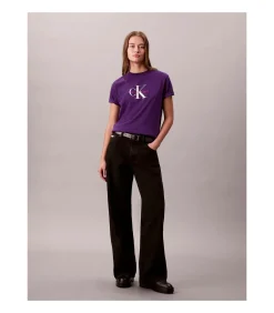 Calvin Klein Jeans Hero Ss Classic Mono purple New