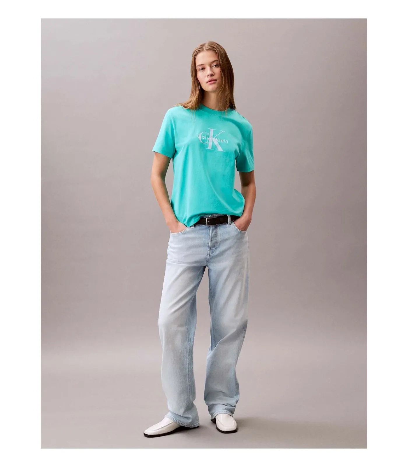 Calvin Klein Jeans Hero Ss Classic Mono lightBlue Sale