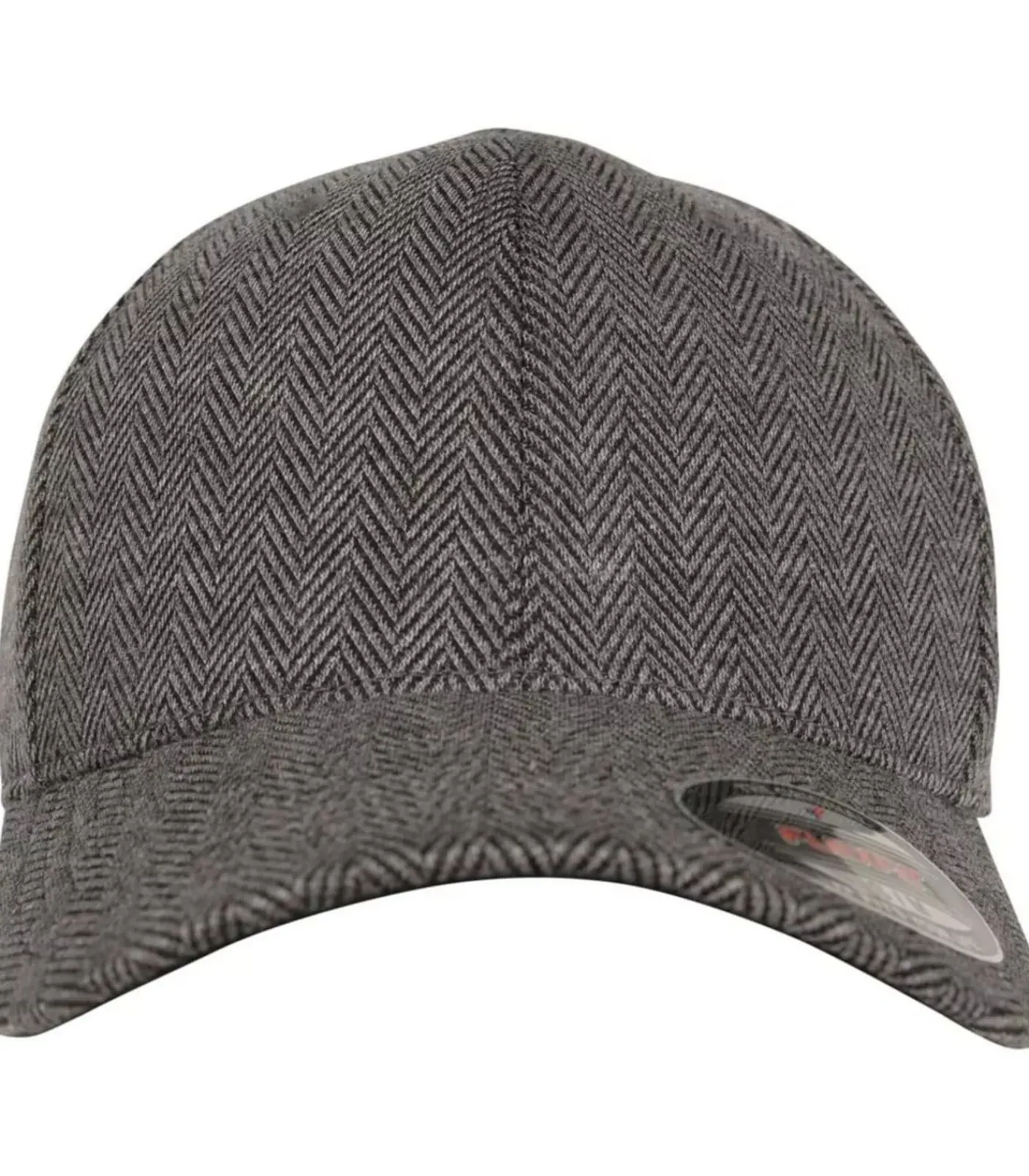 Flexfit HERRINGBONE - Baseball Pet - Zwart black Hot