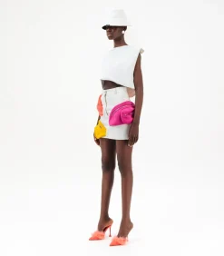 ÚCHÈ Heuptassen Denim rok white Best