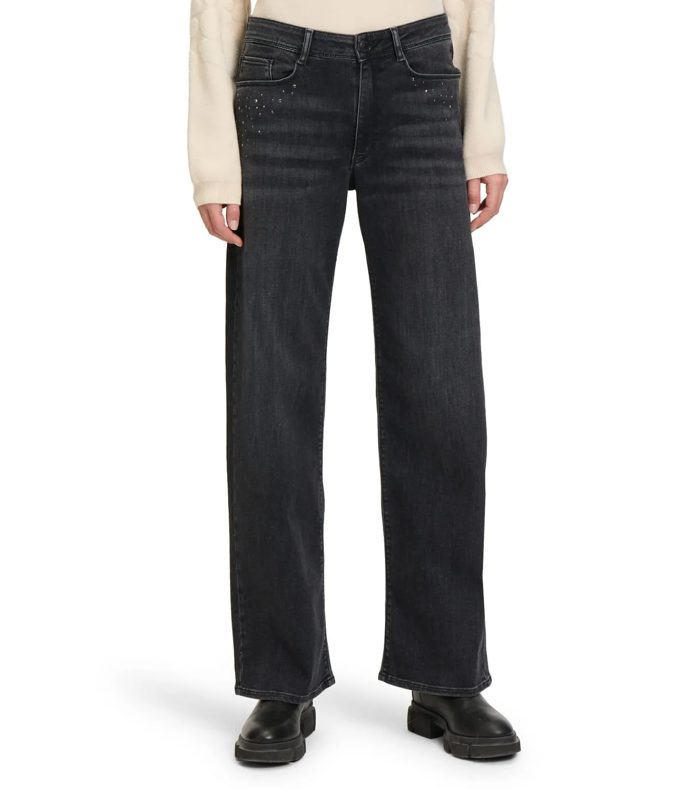 Betty & Co High waist jeans black New