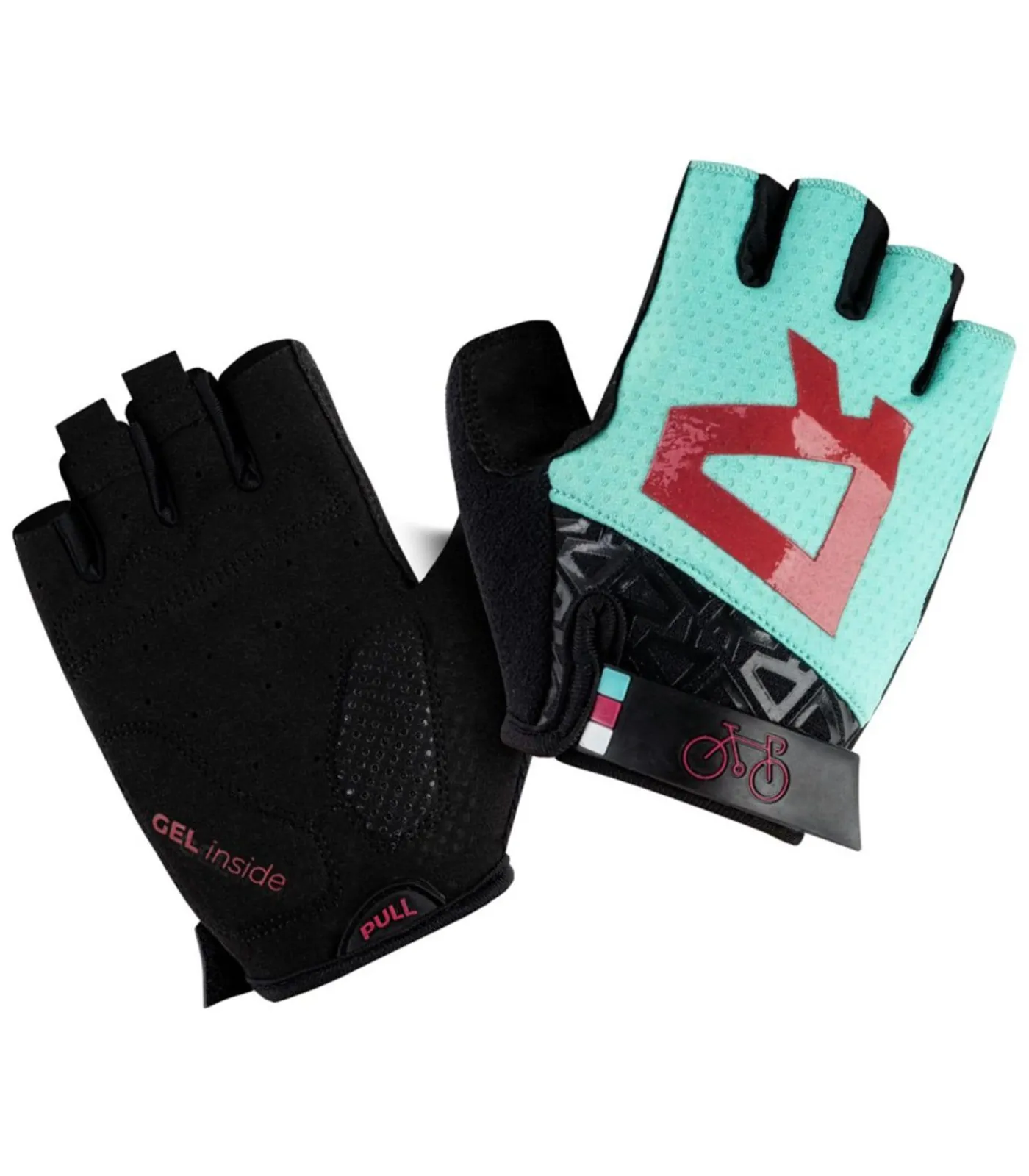 Radvik HILDER - Vingerloze Handschoenen - Zwart black Outlet