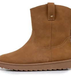 ISOTONER Hoge dameslaarzen camel Clearance