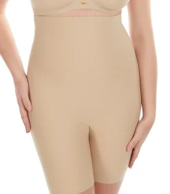 SELMARK Hoge taille panty Curves beige Sale