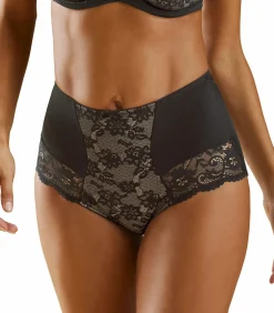 LASCANA Hoge taille shapewear slip Perfect Basics black Discount