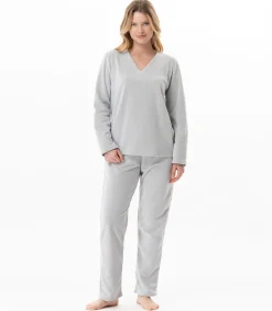 LE CHAT Homewear-set in microfleece FLOCON 122 gray Online