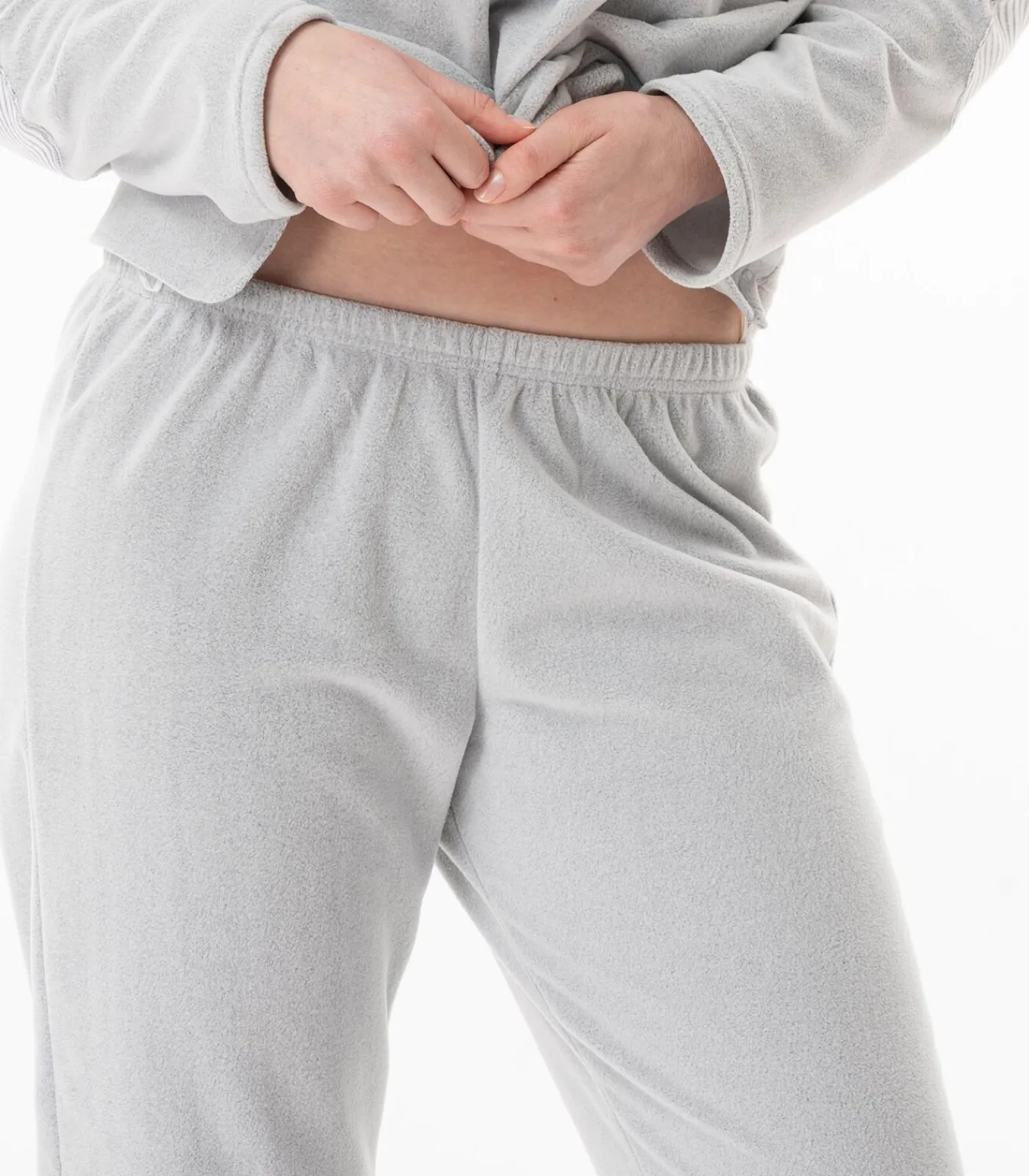 LE CHAT Homewear-set in microfleece FLOCON 122 gray Online