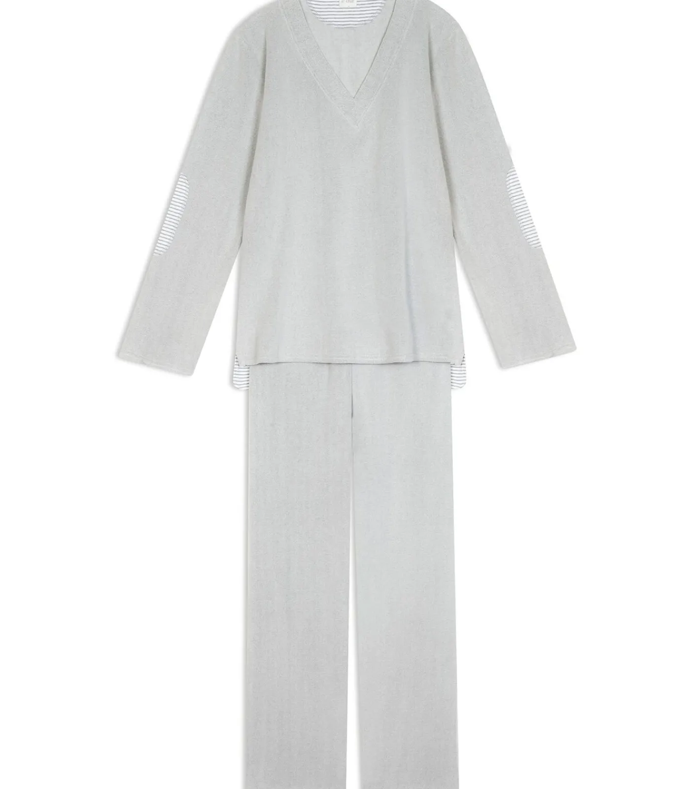 LE CHAT Homewear-set in microfleece FLOCON 122 gray Online