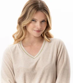 LE CHAT Homewear-set van fluweel COUNTRY 122 beige Online