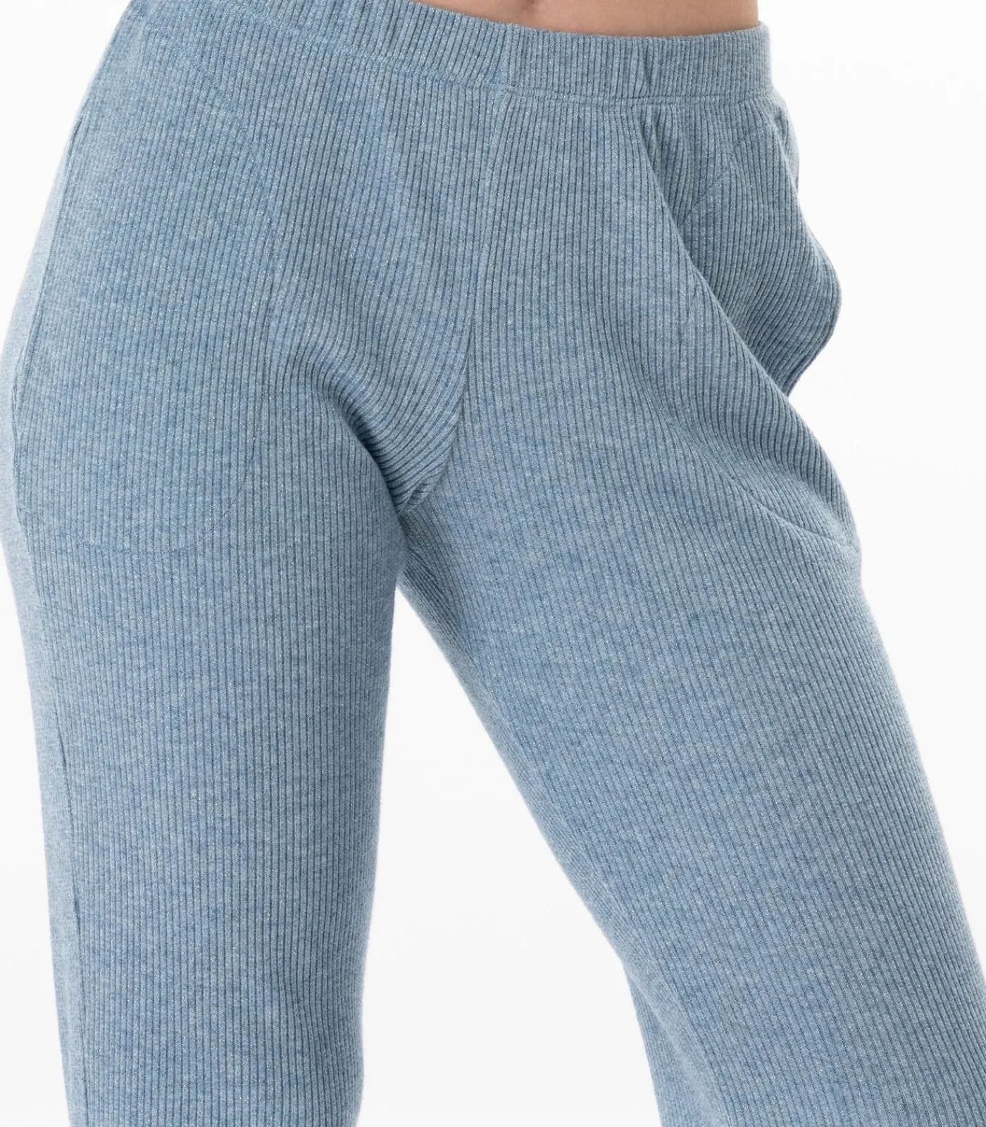 LE CHAT Homewear-set van lurex-breisel CLUB 122 blue Online