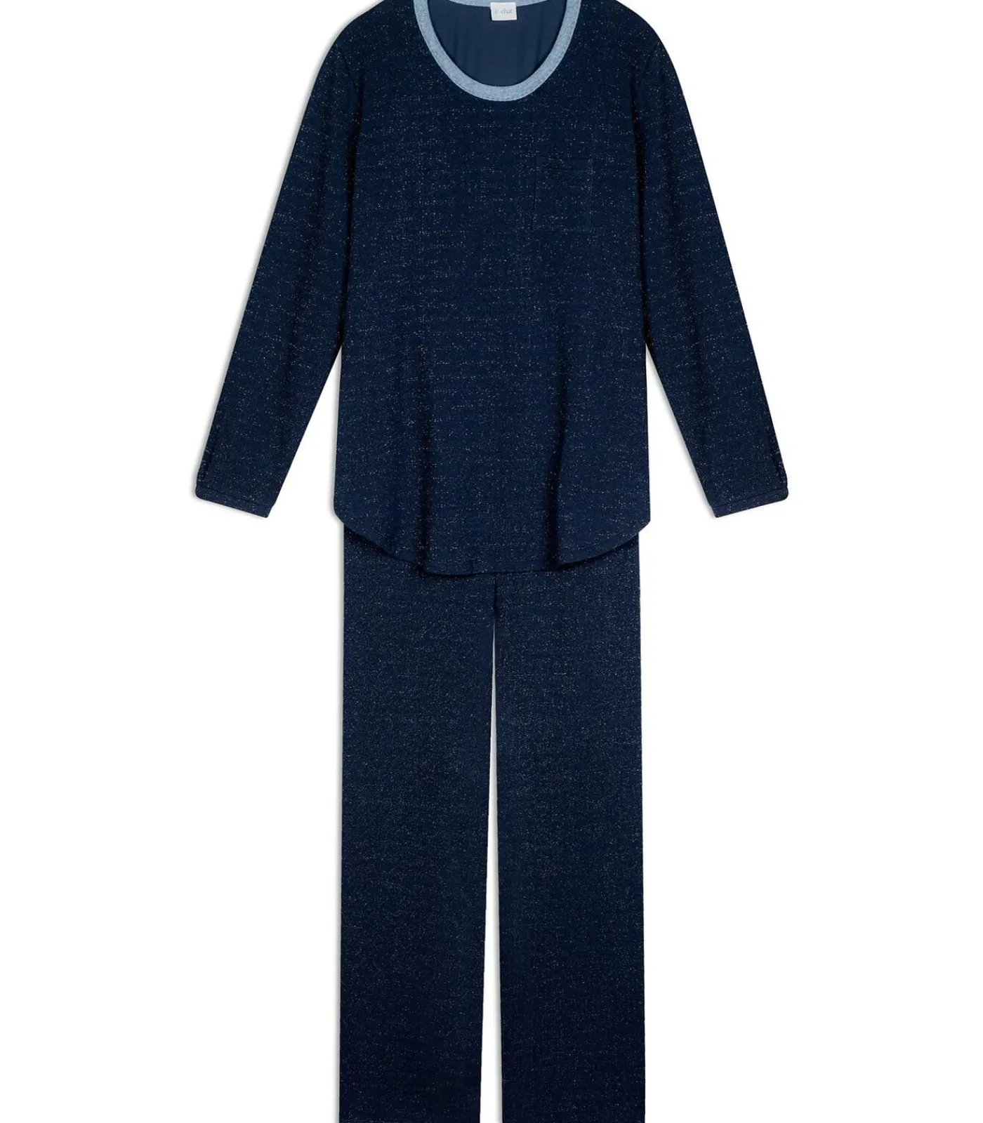 LE CHAT Homewear-set van lurex-fleece ECLAT 112 blue Best