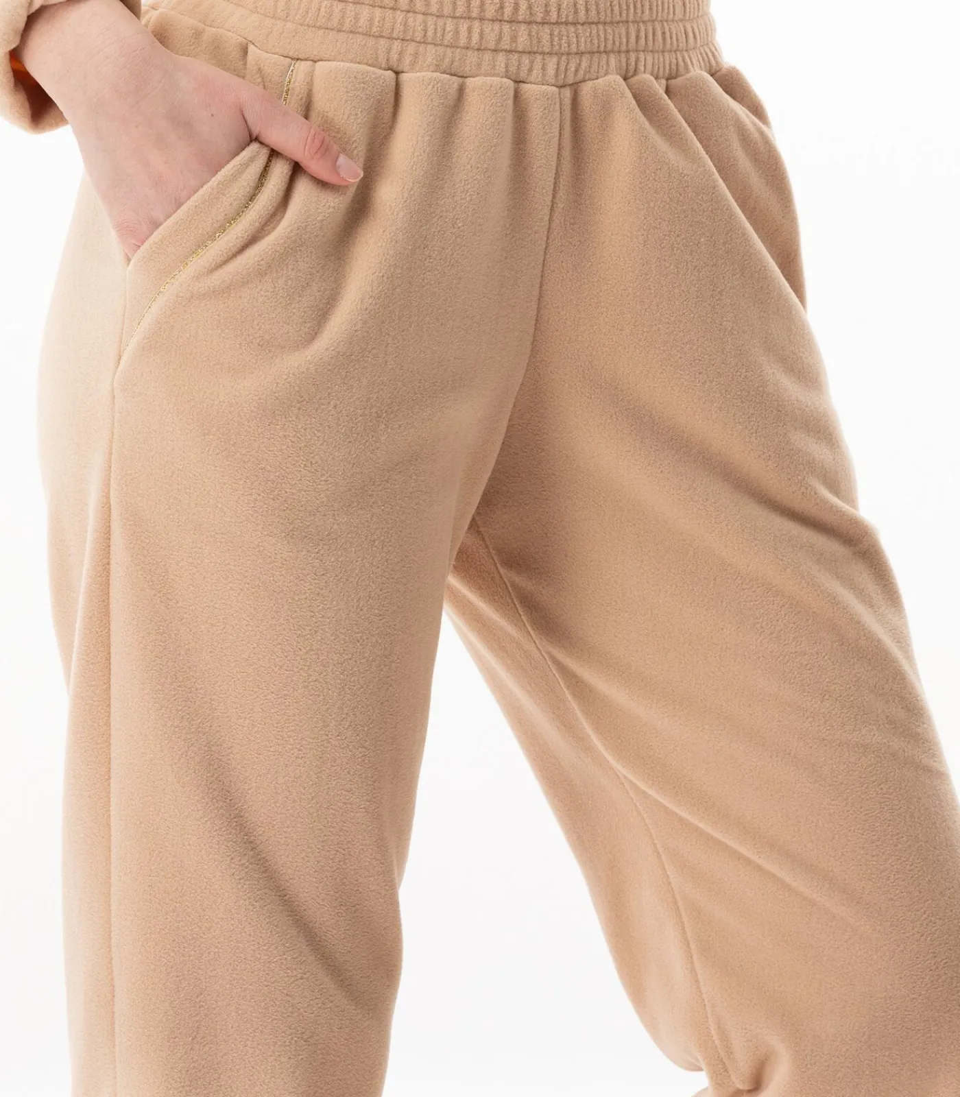 LE CHAT Homewear-set van micropolar LINETTE 122 brown Clearance