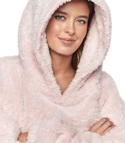 SELMARK Hooded sweatshirt poncho en kussenset PC1 STYLE ADD pink Online