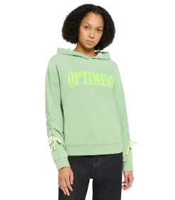 Cartoon Hoodie mintGreen/yellow Sale