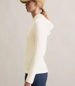 Marc O’Polo DENIM Hoodie lange mouw slim white Discount