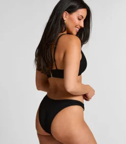 Hunkemöller Hoog uitgesneden bikinibroekje Cairo black Hot