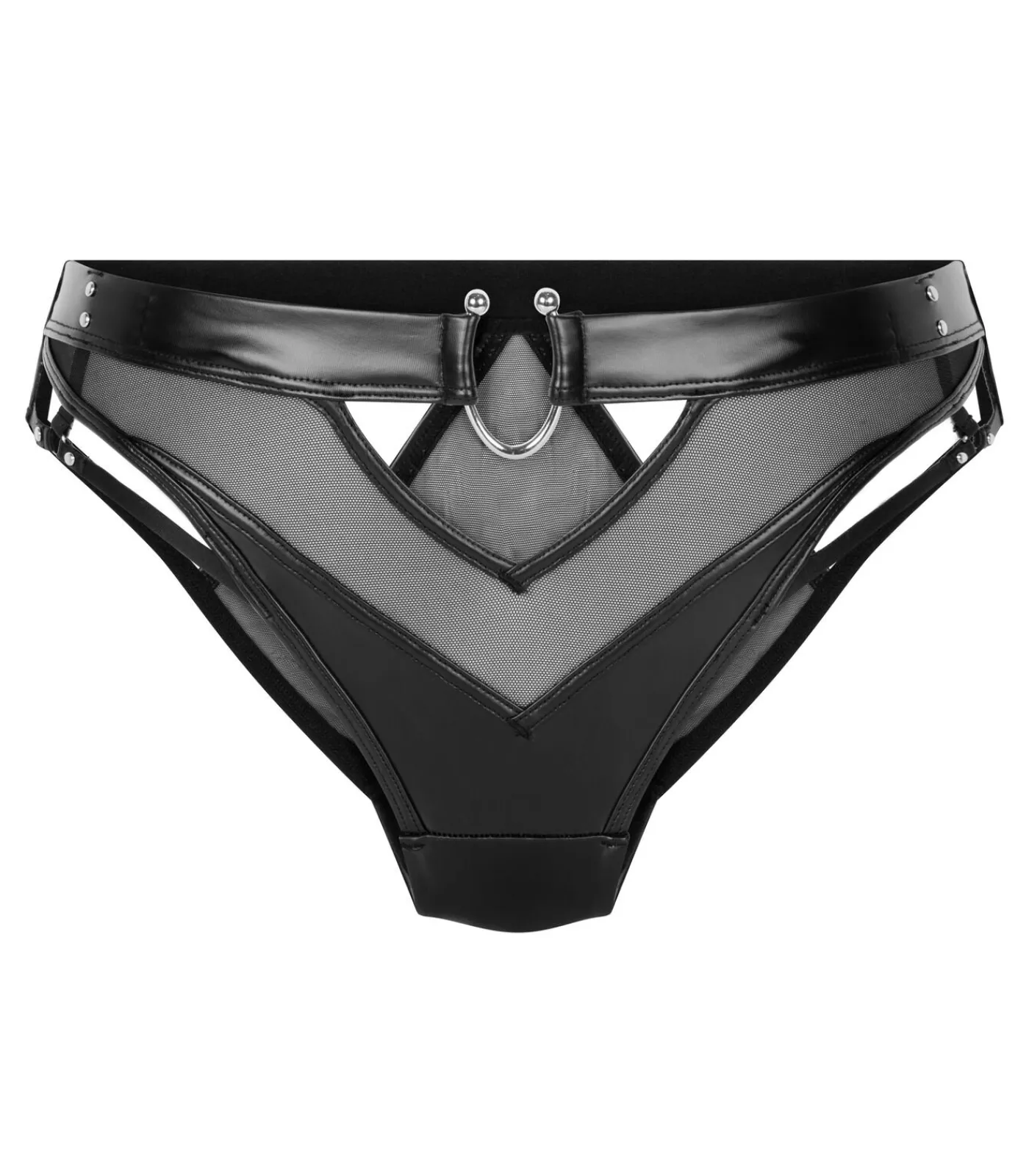 Hunkemöller Hoog uitgesneden brazilian Zelda black Hot