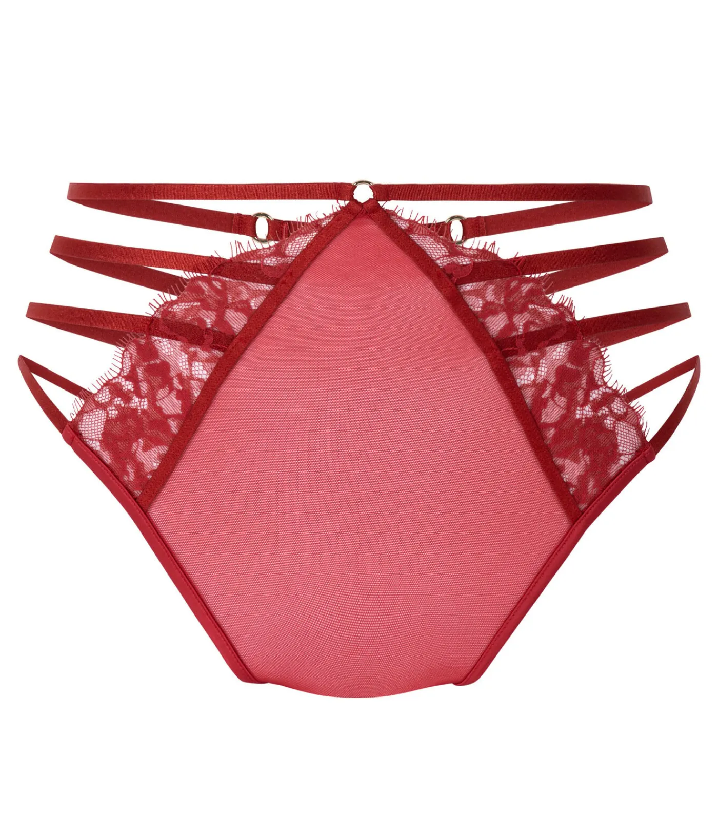 Hunkemöller Hoog uitgesneden brazilian met hoge taille Noeki red Online