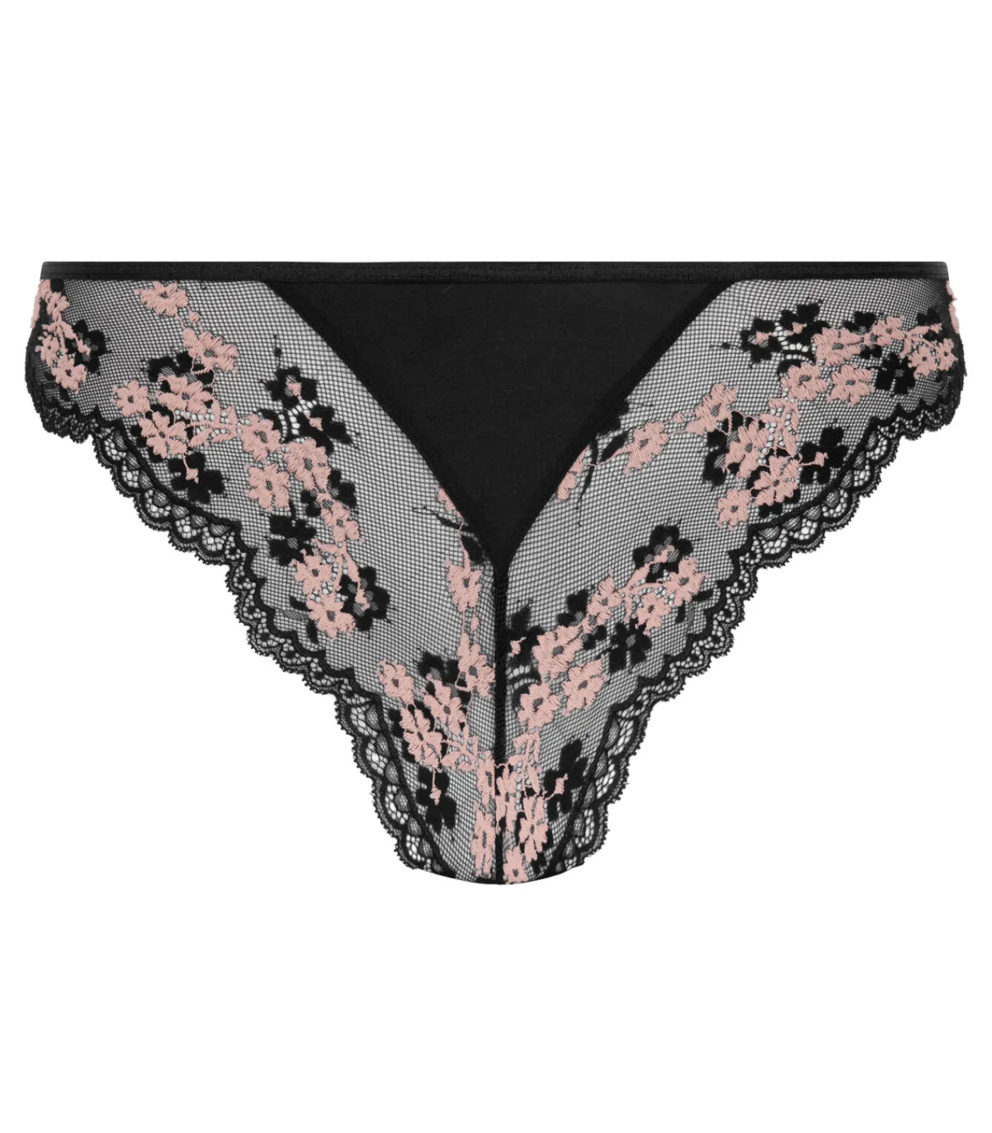 Hunkemöller Hoog uitgesneden brazilian Caro black Outlet