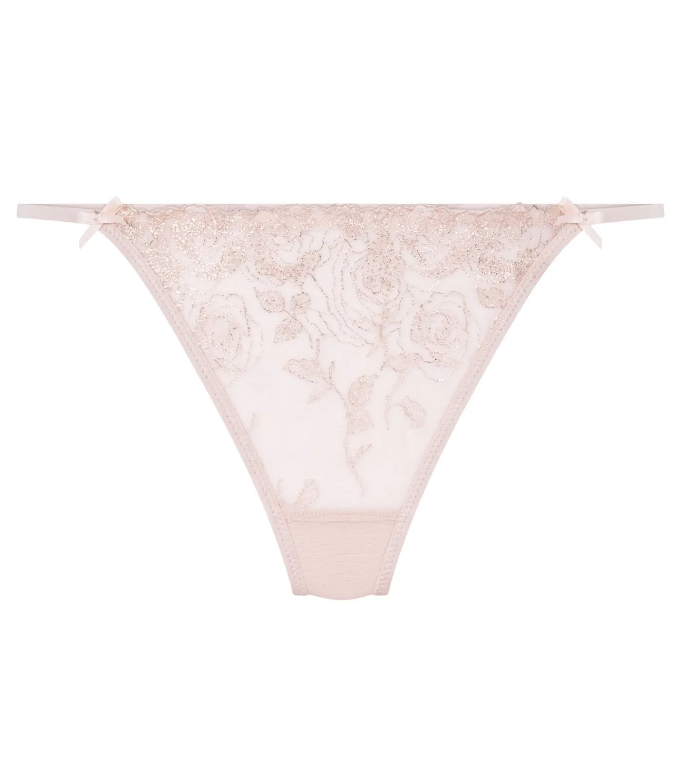Hunkemöller Hoog uitgesneden string Hollie pink Clearance