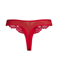Hunkemöller Hoog uitgesneden string Whitney red Hot