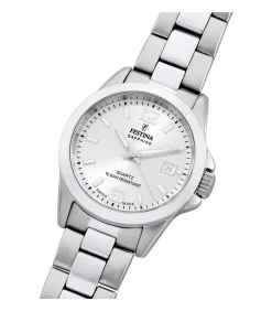 FESTINA Horloge Acero Clasico Swiss Made silver Sale