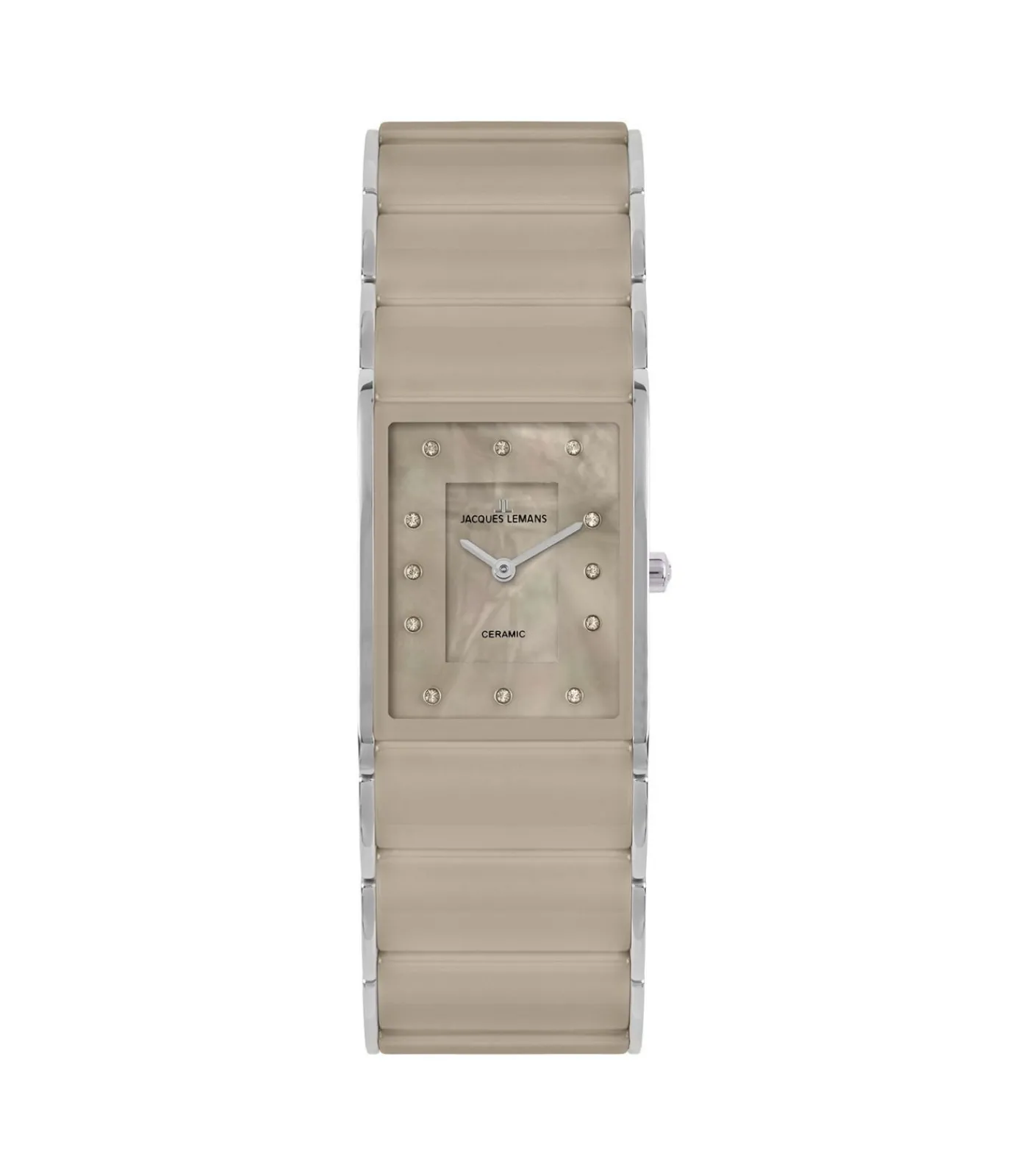 Jacques Lemans Horloge Dublin beige Outlet