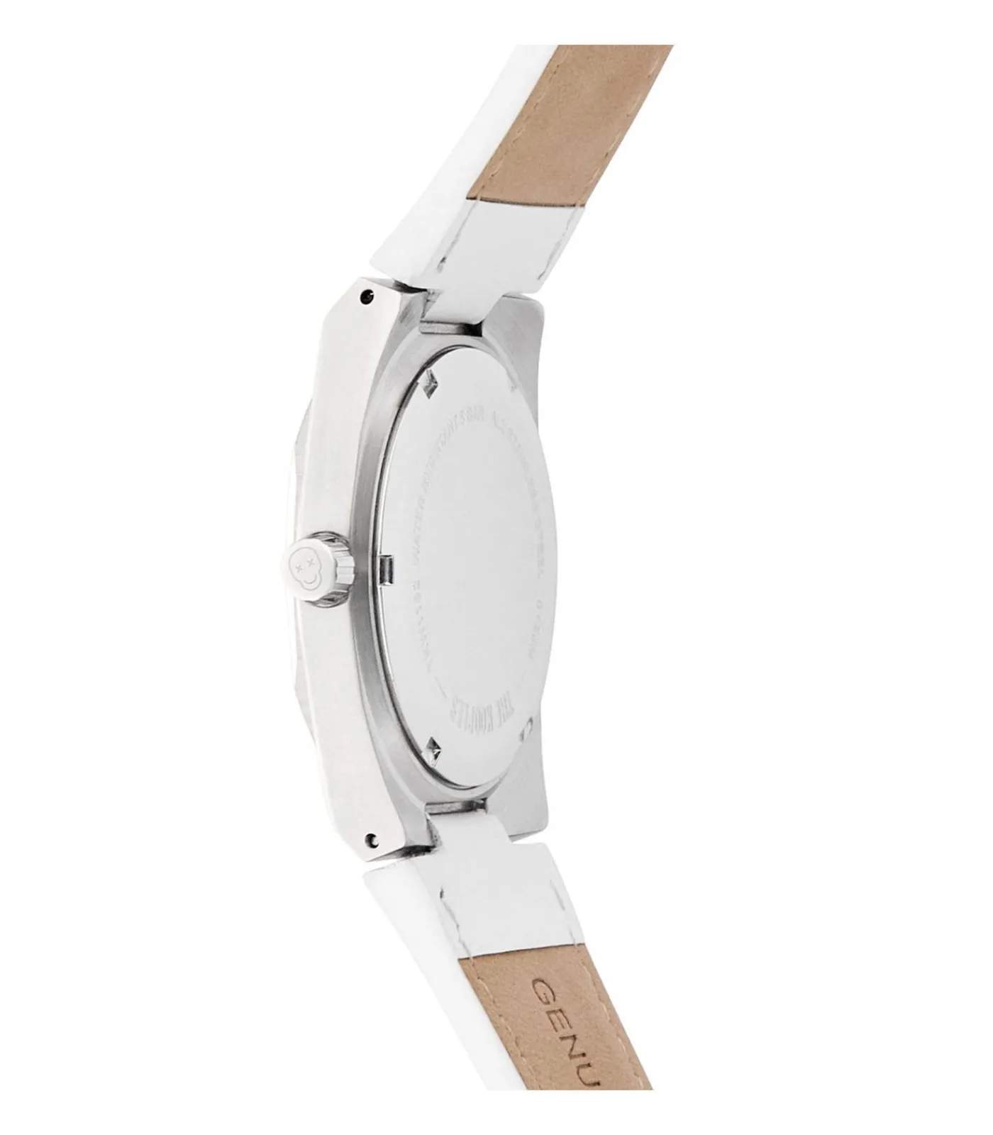 THE KOOPLES Horloge Since 2008 white Clearance