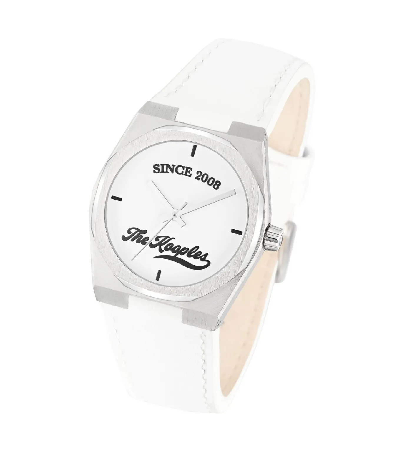 THE KOOPLES Horloge Since 2008 white Clearance