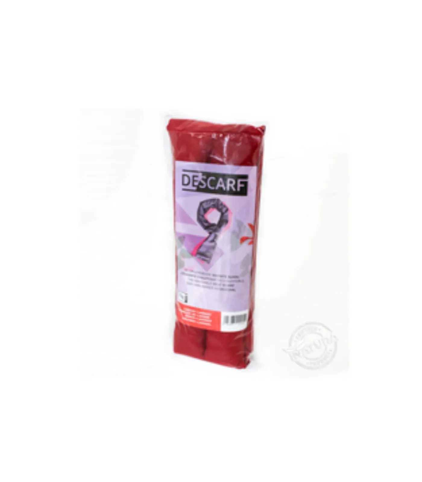 Descarf Inatura Warmtesjaal - Lijnzaad - Opwarmbaar - Rood - 95 cm red Online