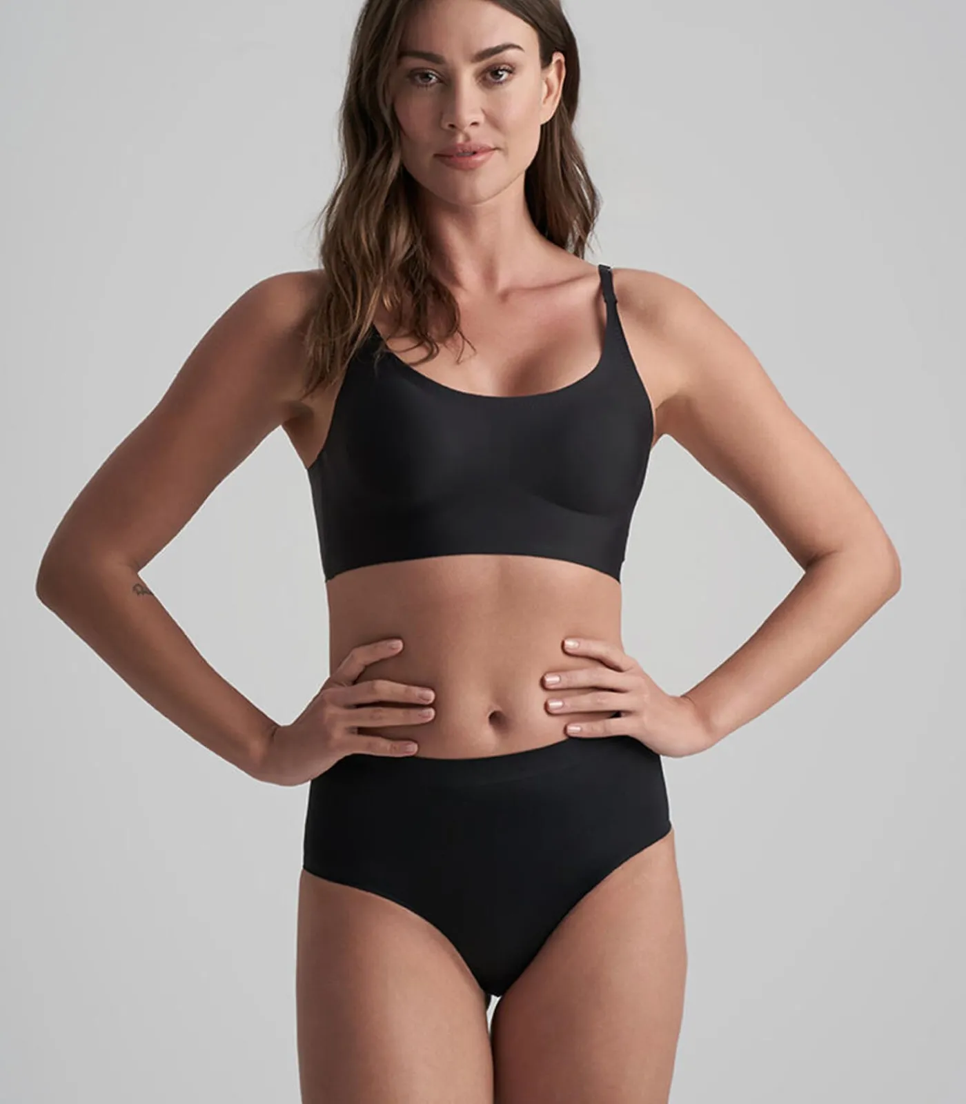 Bye Bra Invisible Slip Met Middelhoge Taille black Discount