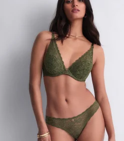 Aubade Italiaans slipje Rosessence green