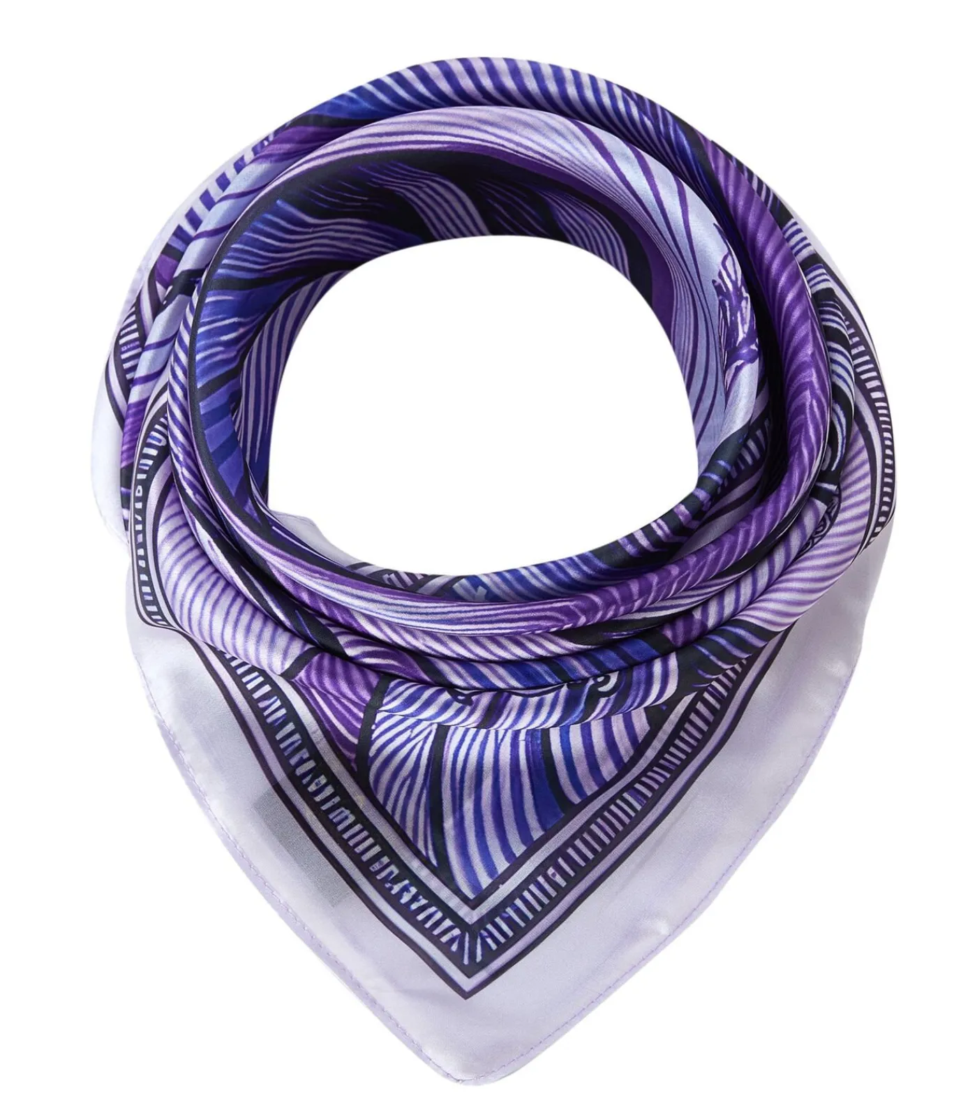 V1969 Italian Sea zijden carré darkPurple Best