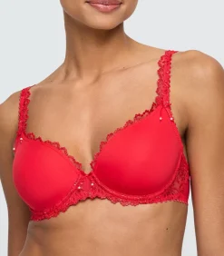 MARIE JO JANE true voorgevormde bh - hartvorm red Best