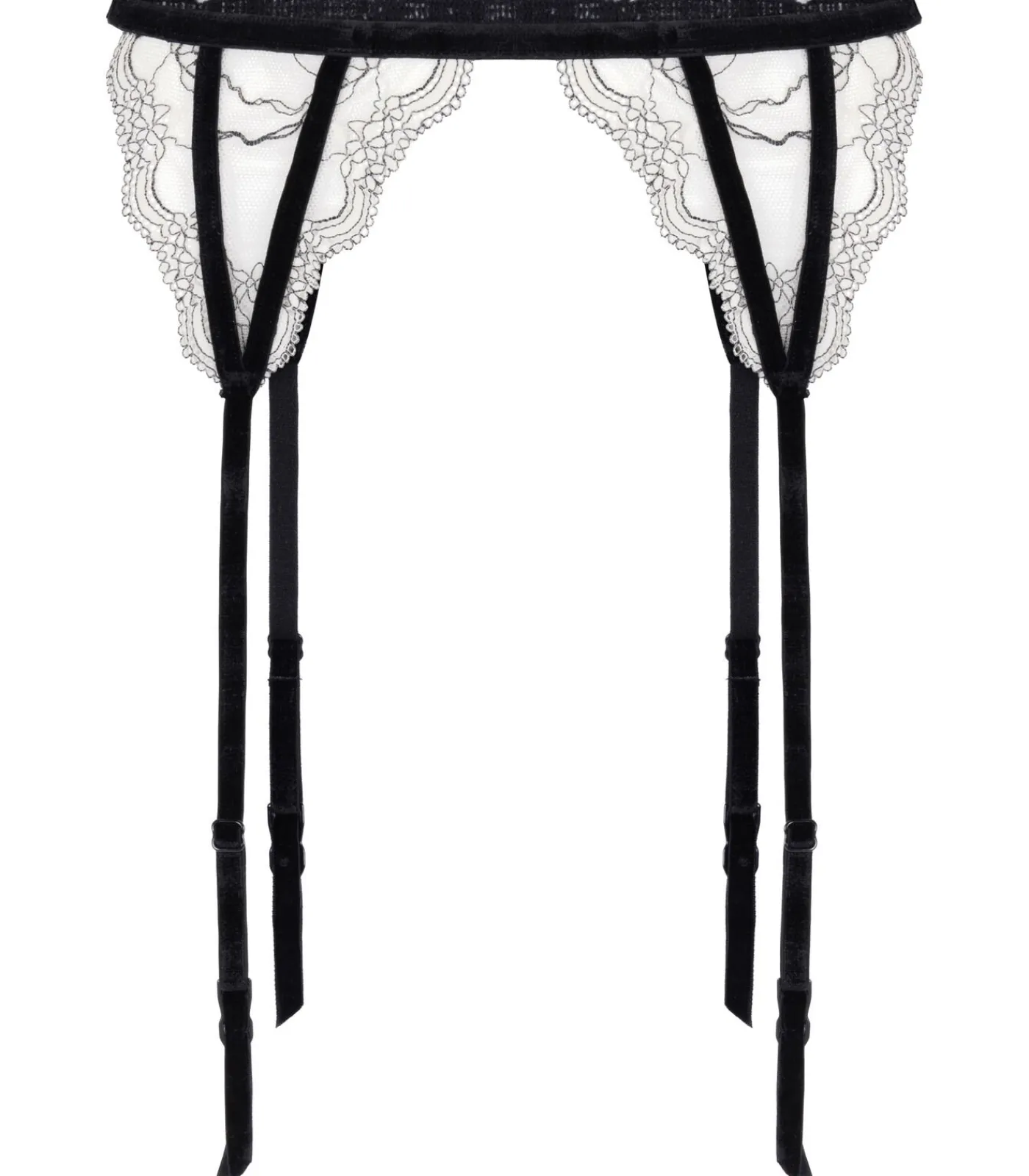 Hunkemöller Jarretel Agnes white Clearance