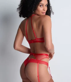 Aubade Jarretelgordel Rules of Attraction red Outlet
