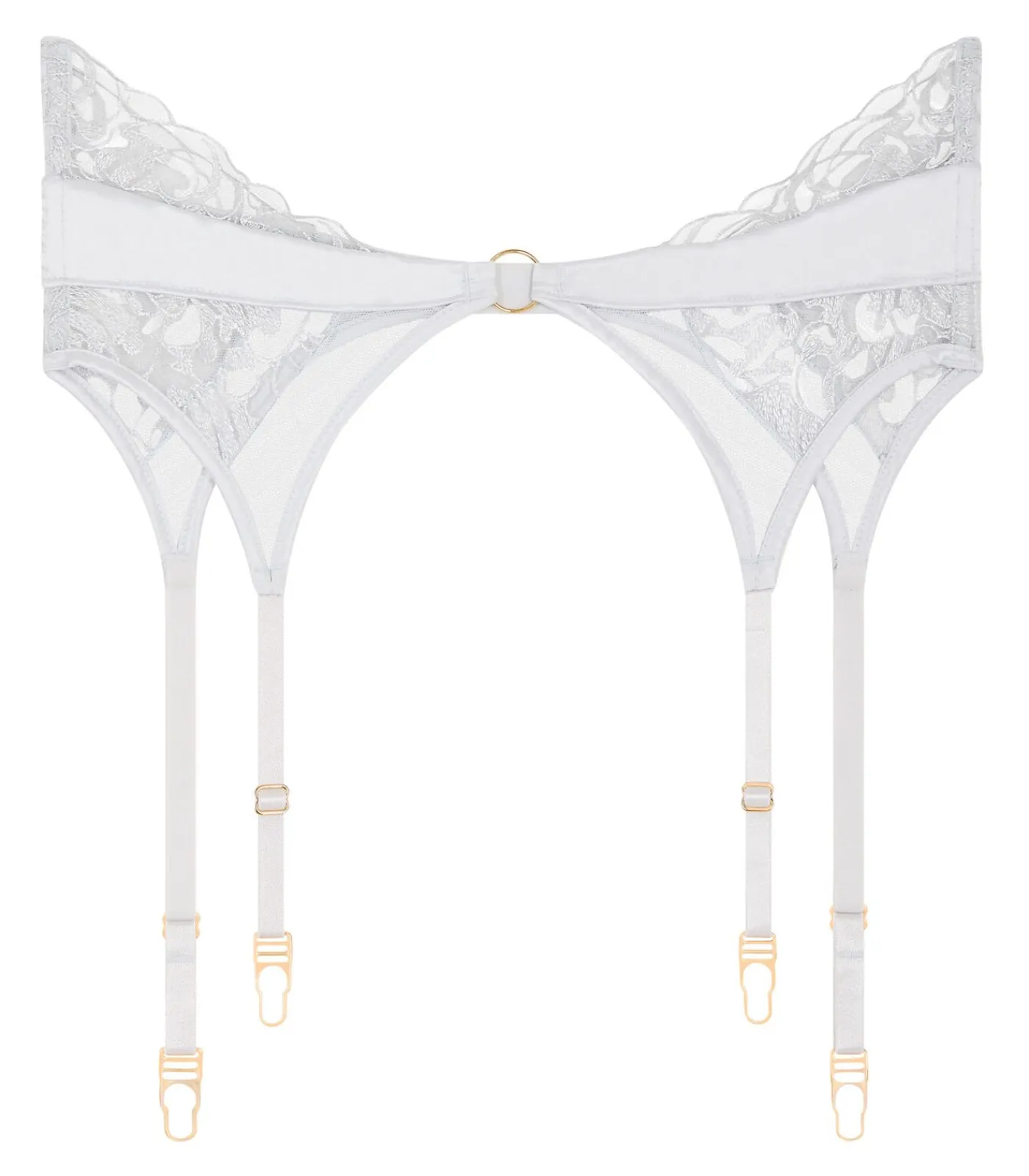 Aubade Jarretelgordel Satin Memories blue Sale