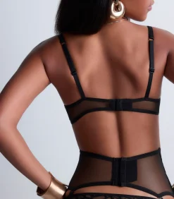Aubade Jarretelgordel Sense Of Illusion black Discount