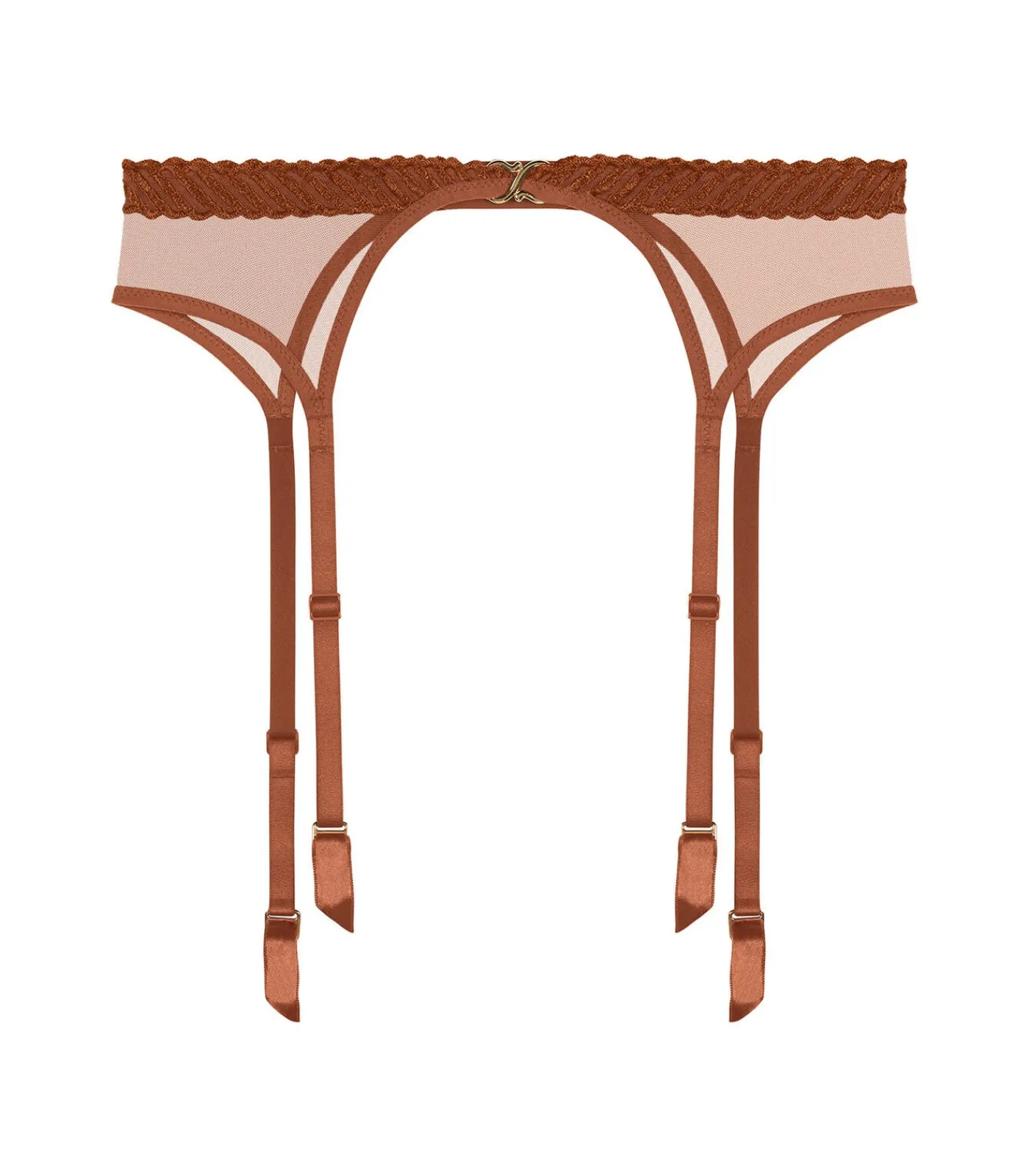 Aubade Jarretelgordel Sheer Emotion brown New