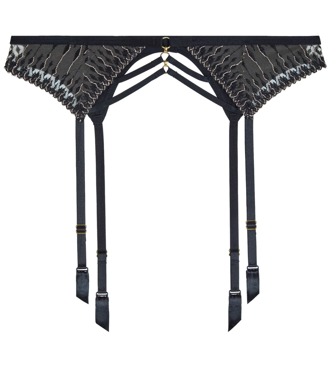 Aubade Jarretelgordel Voodoo Kiss black Hot