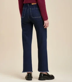La Fée Maraboutée Jean Flare in biologisch katoen blueJeans New