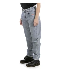 AMISH Jeans Lizzie Denim Real Stone Azzurro lightBlue New